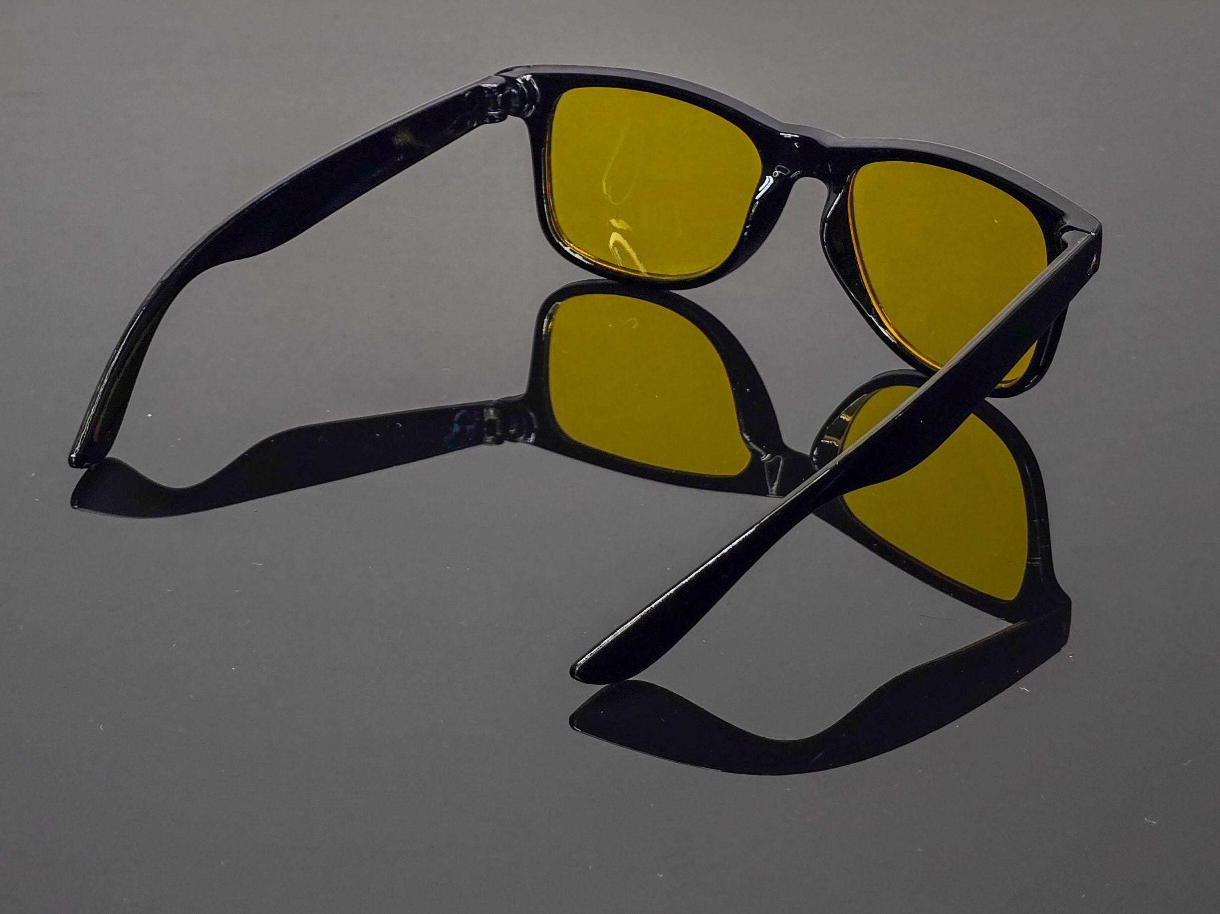 Lunettes de Conduite de Nuit  Anti-Éblouissement Anti-Fatigue Jaune