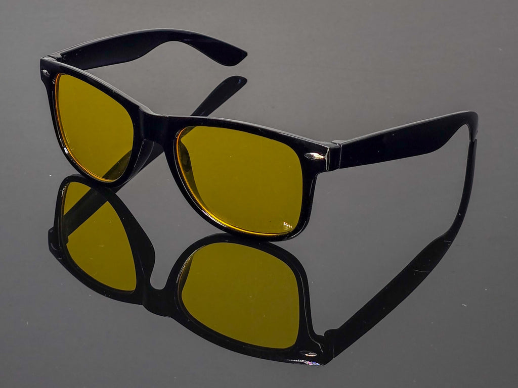 Lunettes de Conduite de Nuit  Anti-Éblouissement Anti-Fatigue Jaune